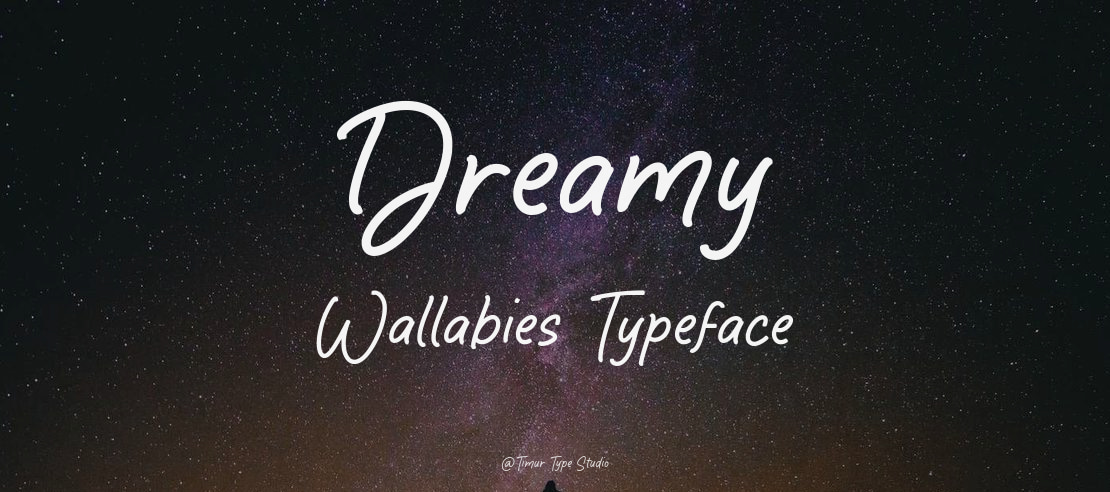 Dreamy Wallabies Font