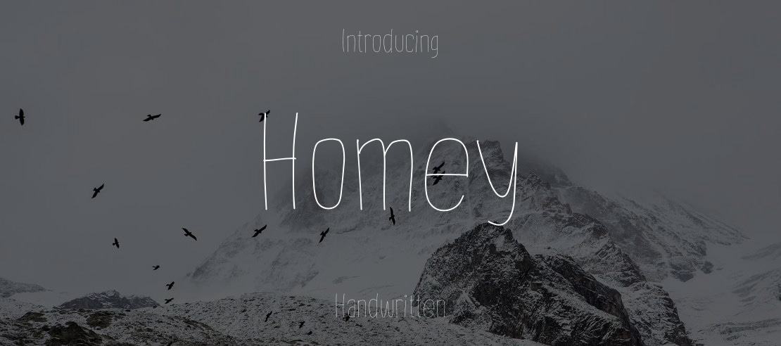 Homey Font
