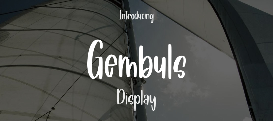 Gembuls Font