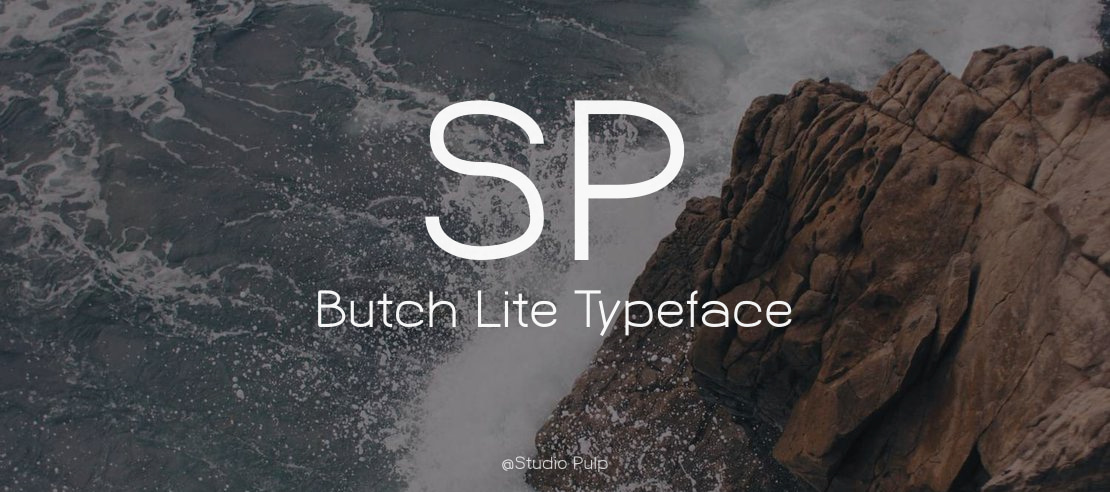 SP Butch Lite Font Family