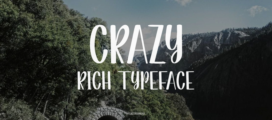 Crazy Rich Font