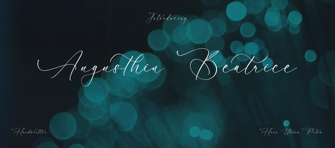 Augusthin Beatrice Font