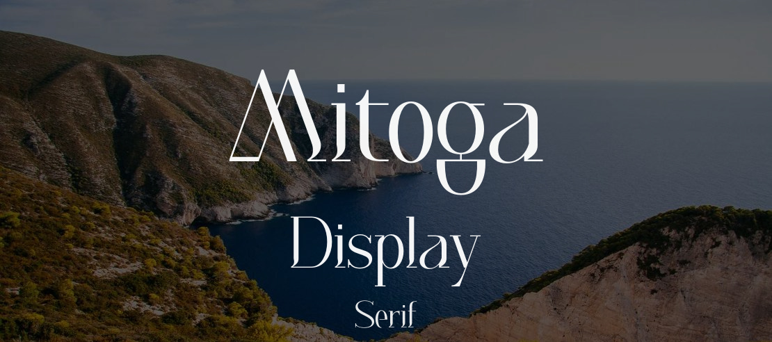 Mitoga Display Font Family