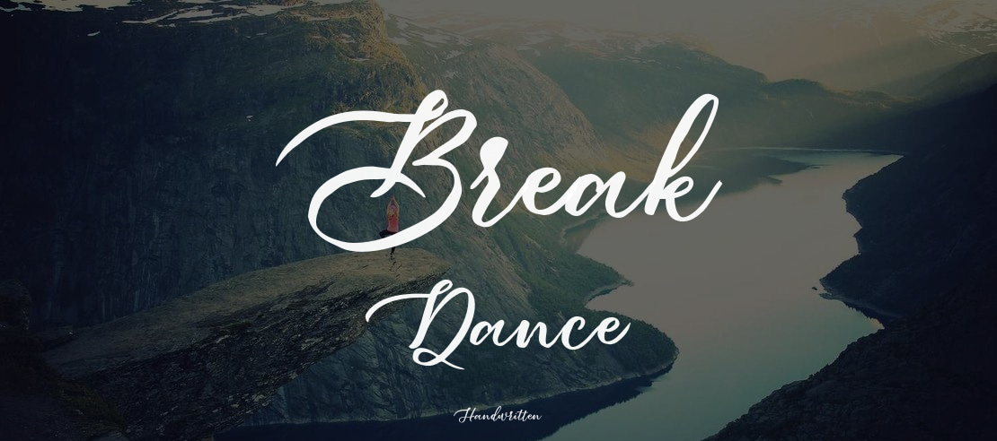 Break Dance Font Family