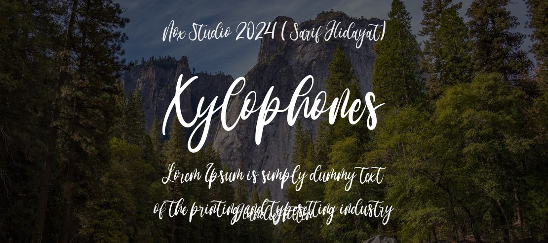 Xylophones Font