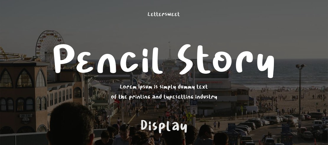 Pencil Story Font