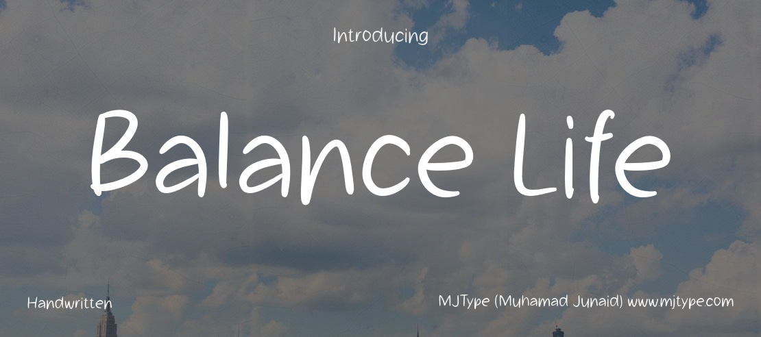 Balance Life Font