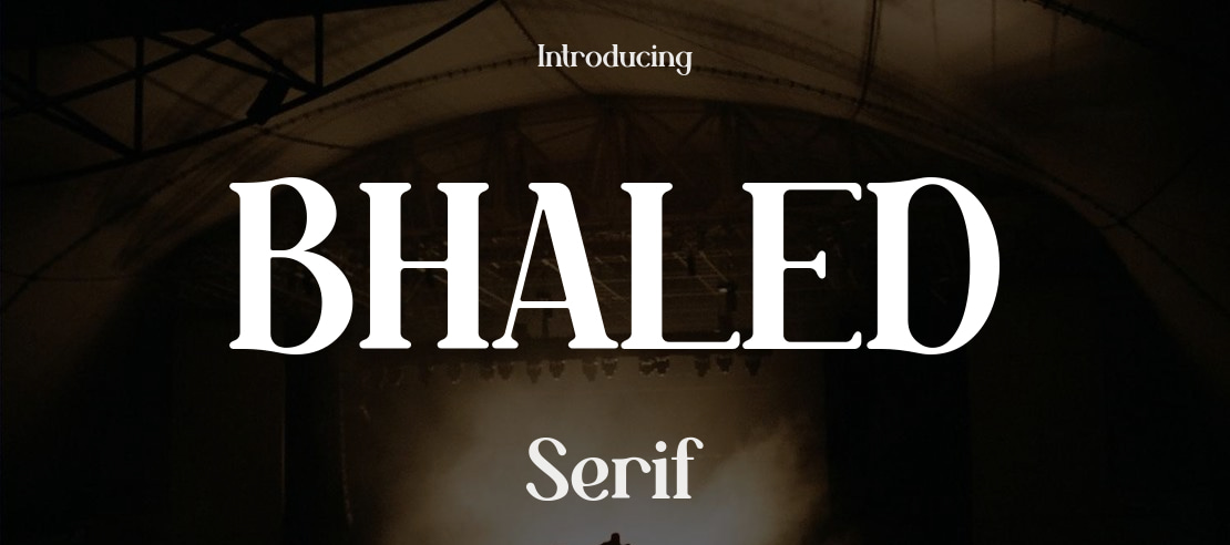 BHALED Font