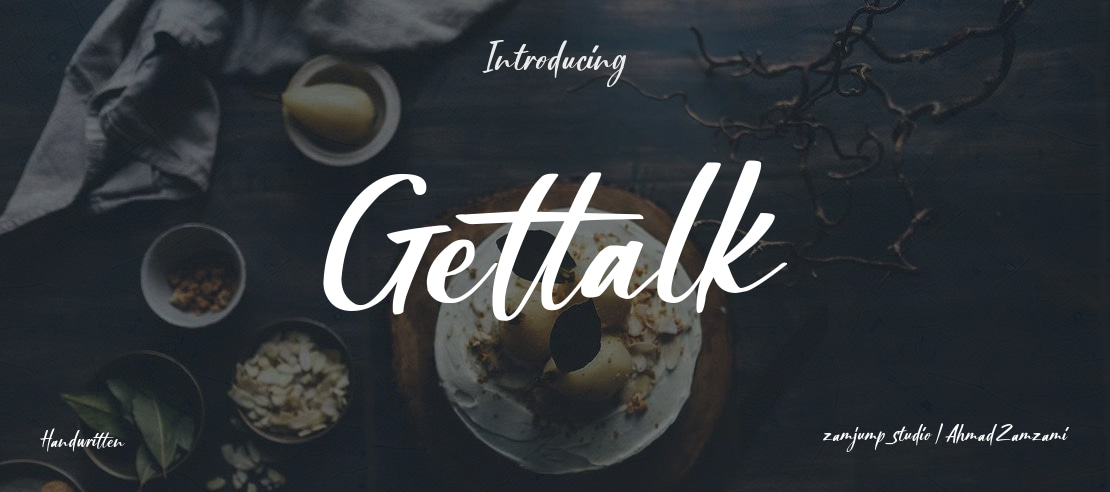 Gettalk Font