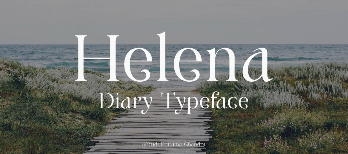 Helena Diary Font