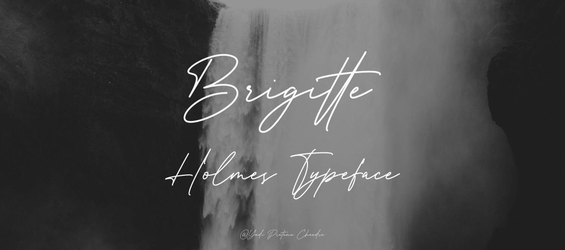 Brigitte Holmes Font