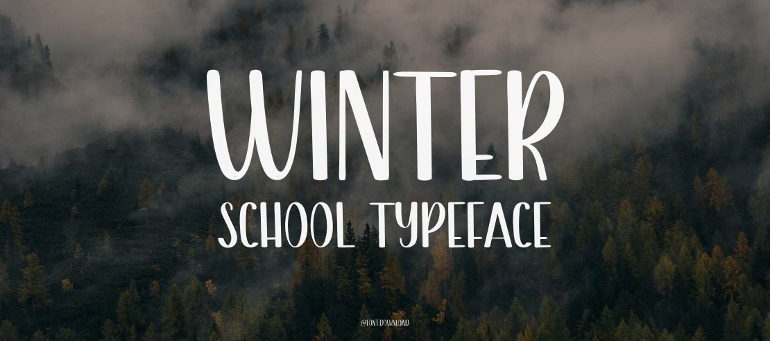 Winter School Font