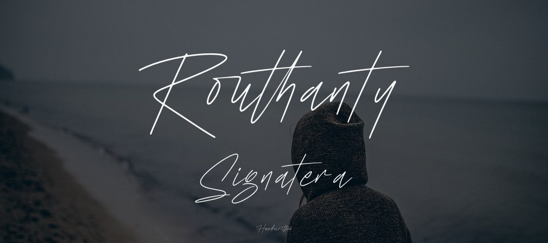 Routhanty Signatera Font