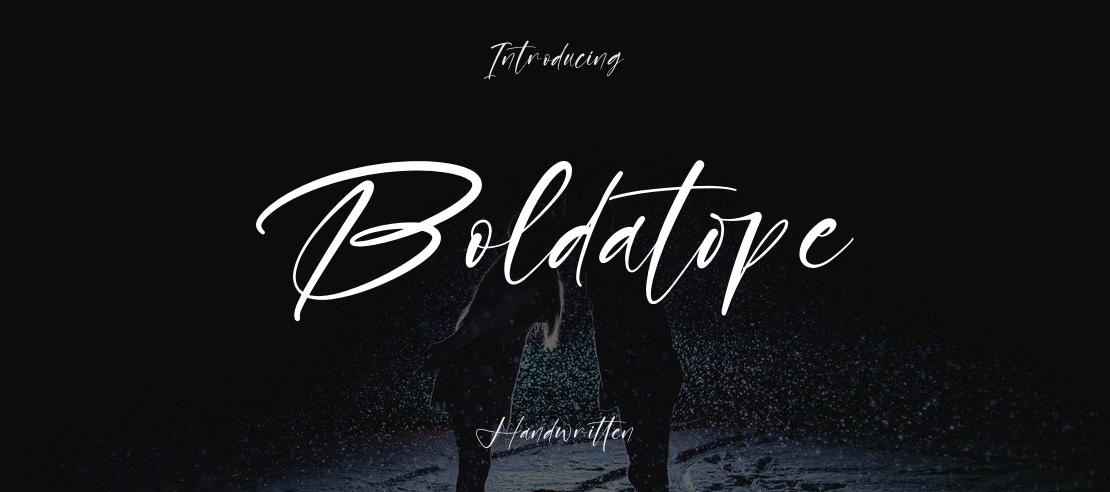 Boldatope Font