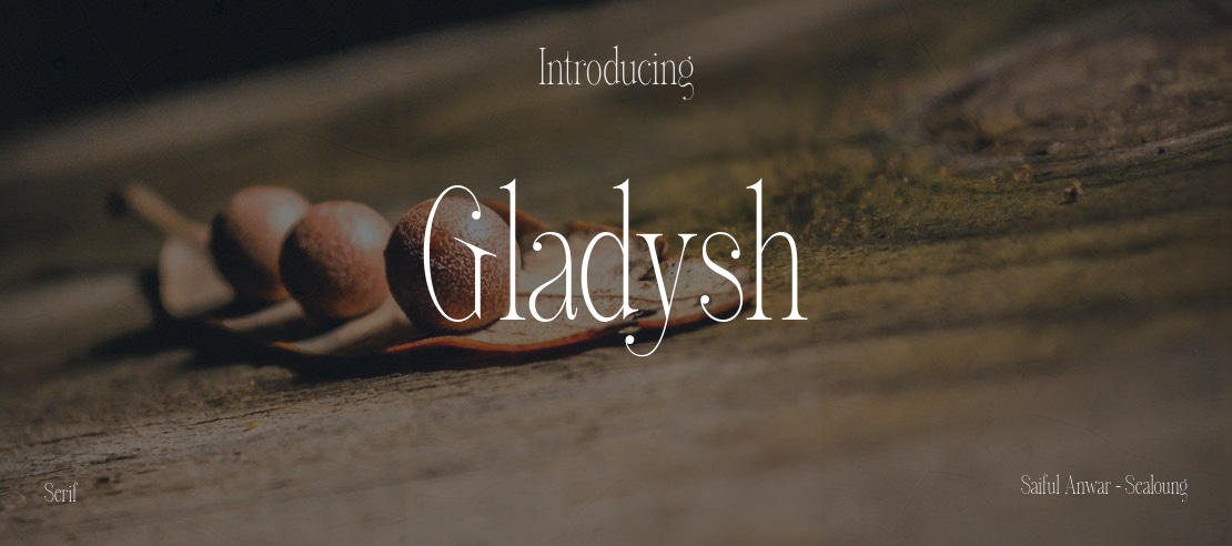 Gladysh Font Family