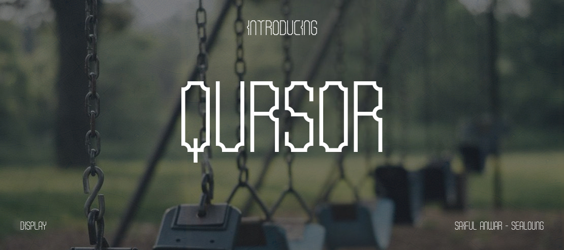 Qursor Font