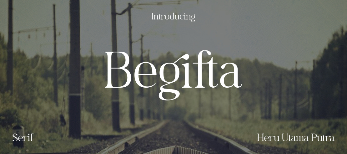 Begifta Font