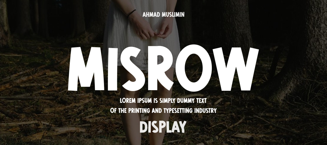 Misrow Font