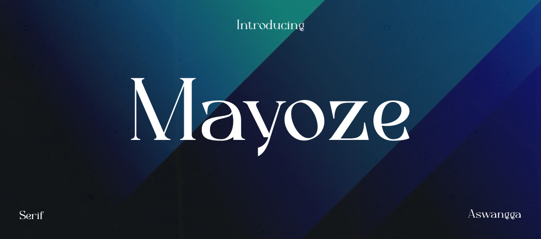 Mayoze Font