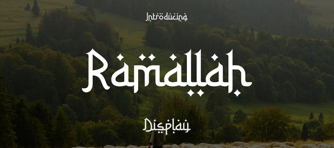 Ramallah Font