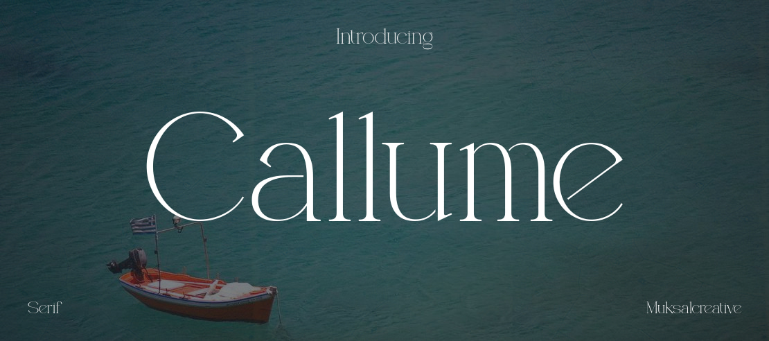 Callume Font