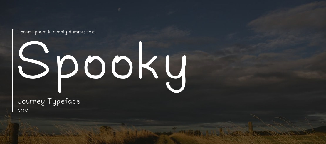 Spooky Journey Font