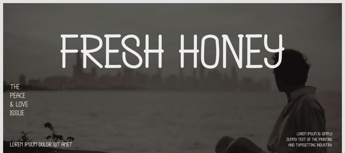 Fresh Honey Font