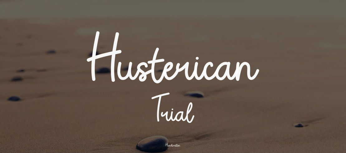Husterican Trial Font