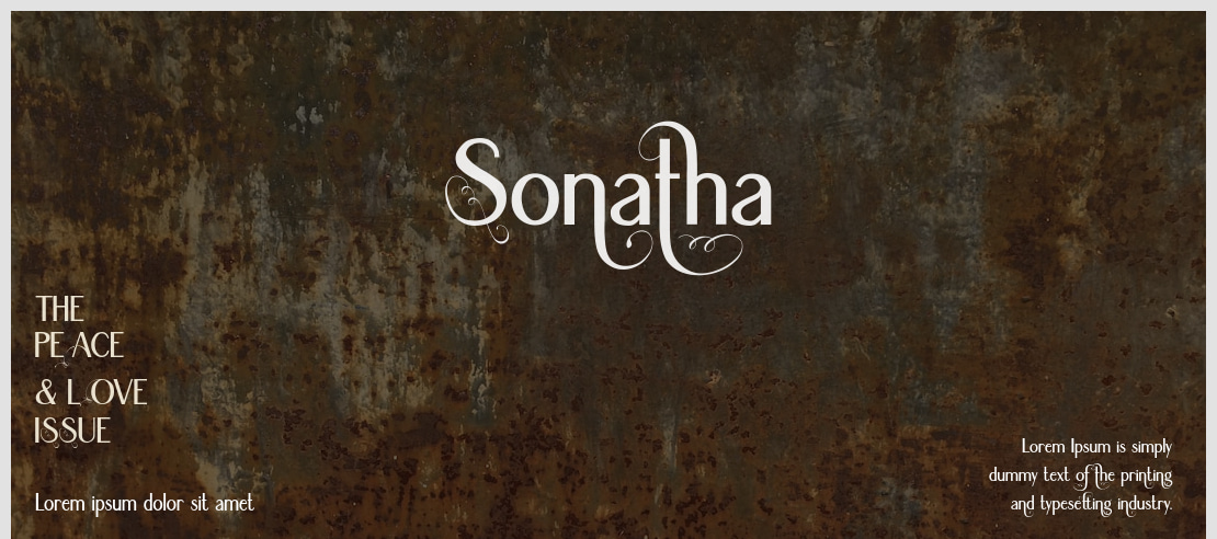 Sonatha Font