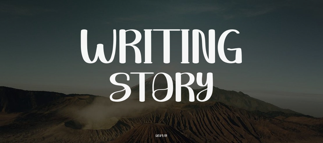 Writing Story Font