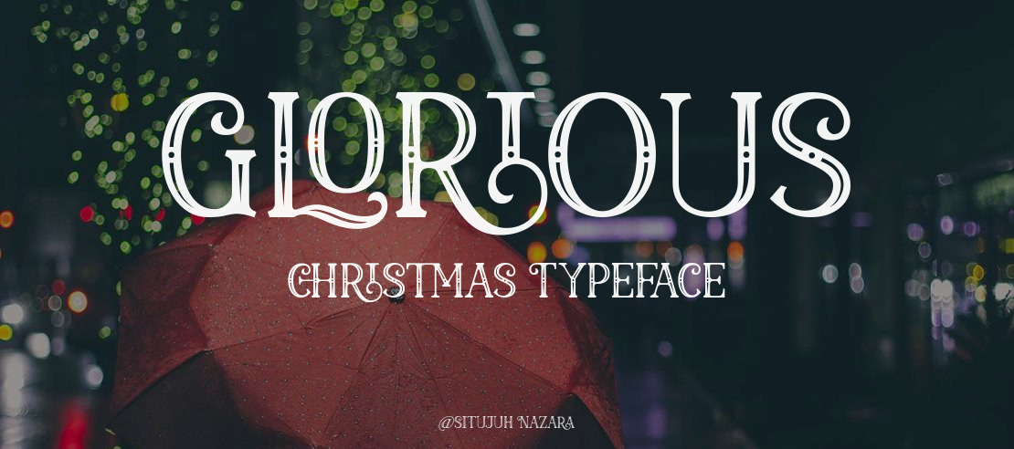 Glorious Christmas Font