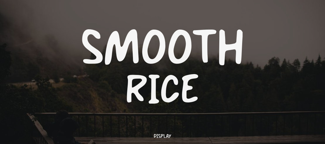 SMOOTH RICE Font