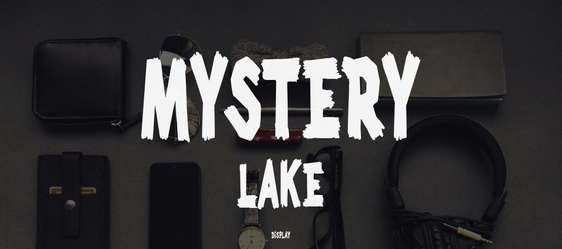 Mystery Lake Font