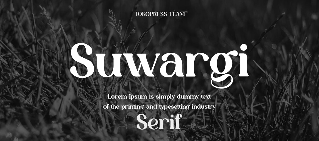 Suwargi Font