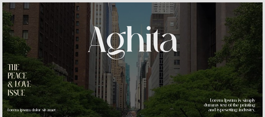 Aghita Font