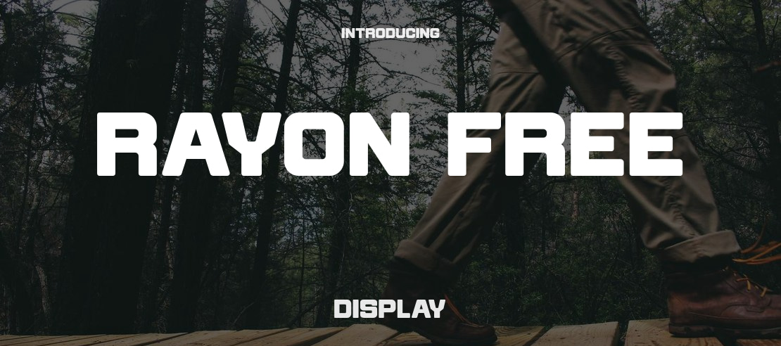 Rayon Free Font