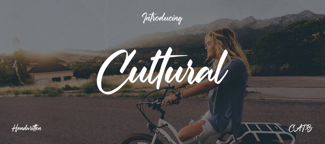 Cultural Font