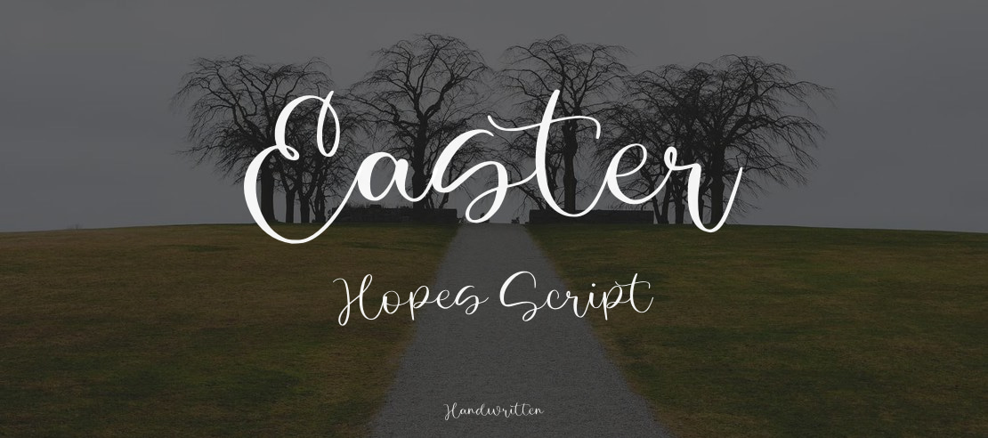 Easter Hopes Script Font