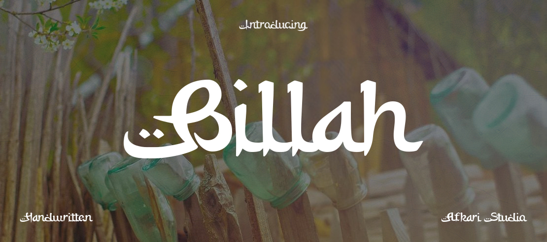 Billah Font