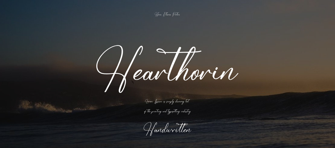 Hearthorin Font