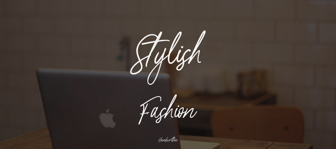 Stylish Fashion Font
