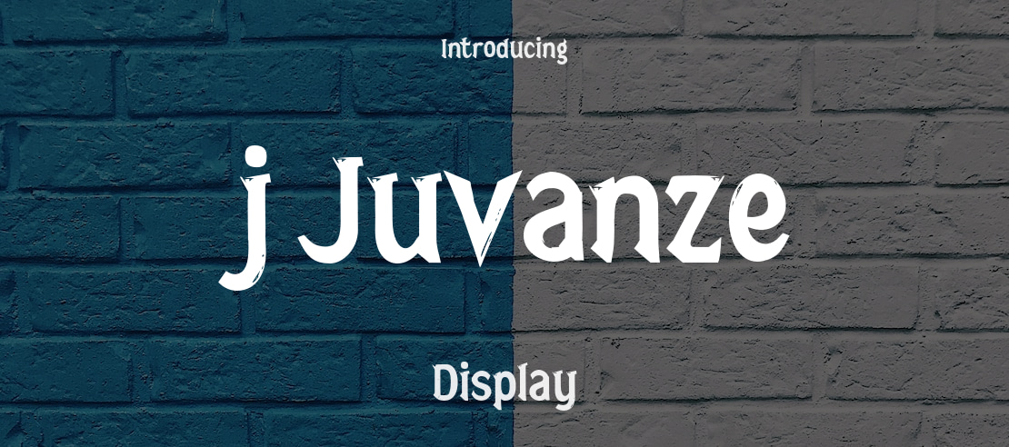 j Juvanze Font