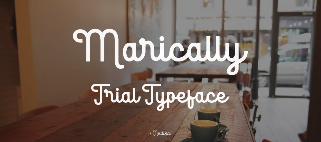 Marically Trial Font