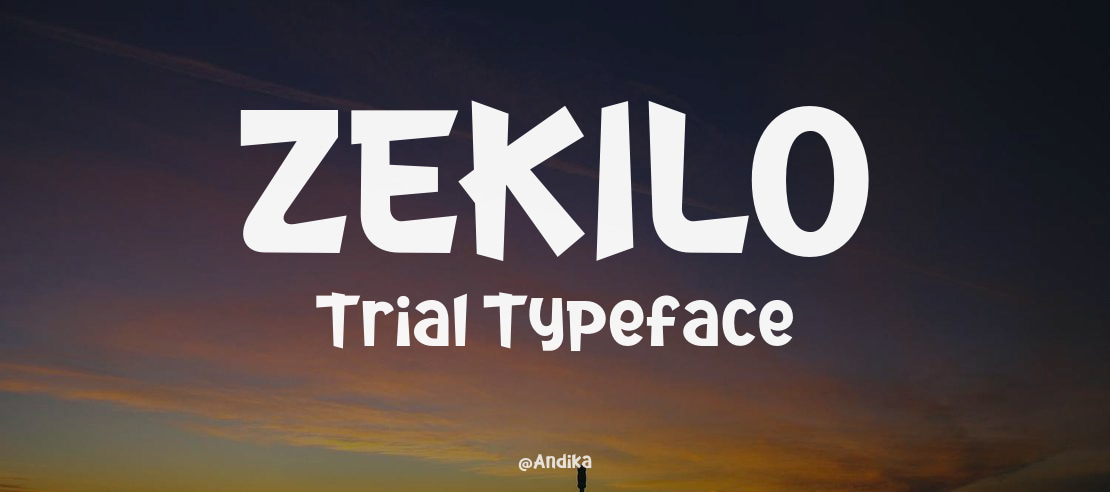 ZEKILO Trial Font