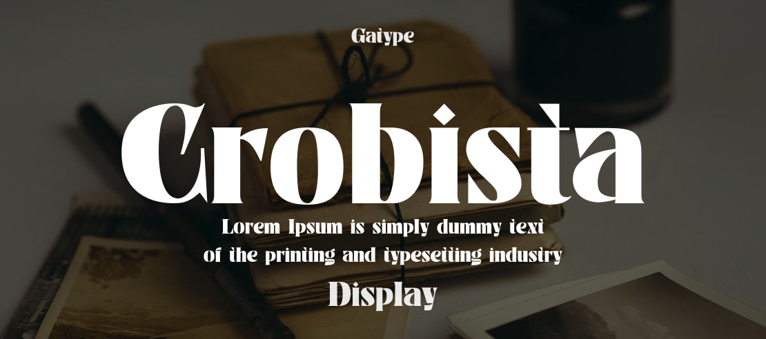 Crobista Font