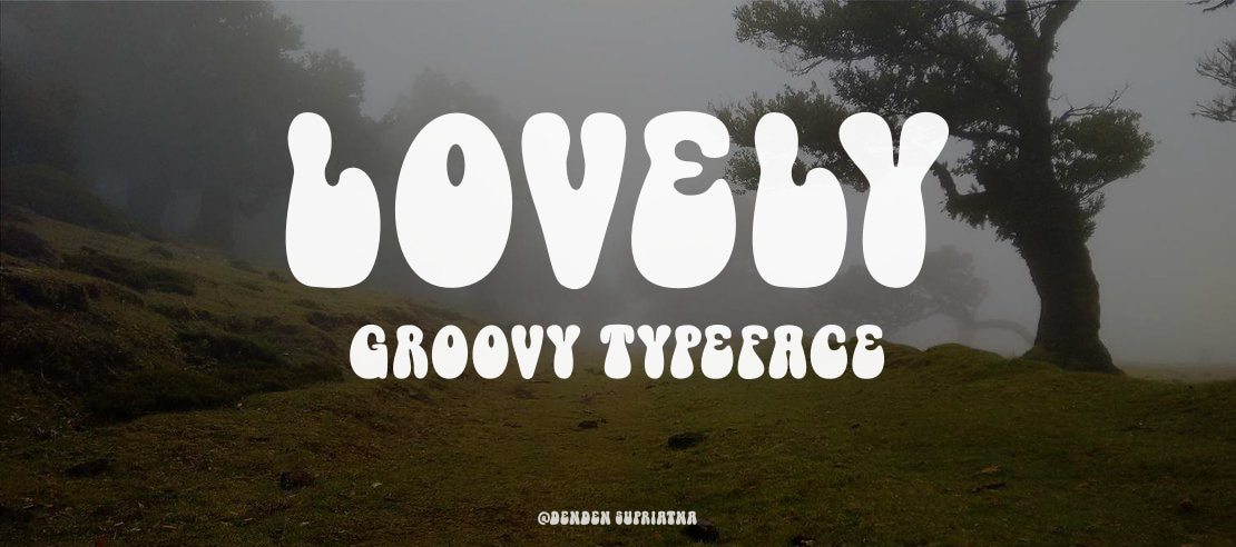 Lovely Groovy Font