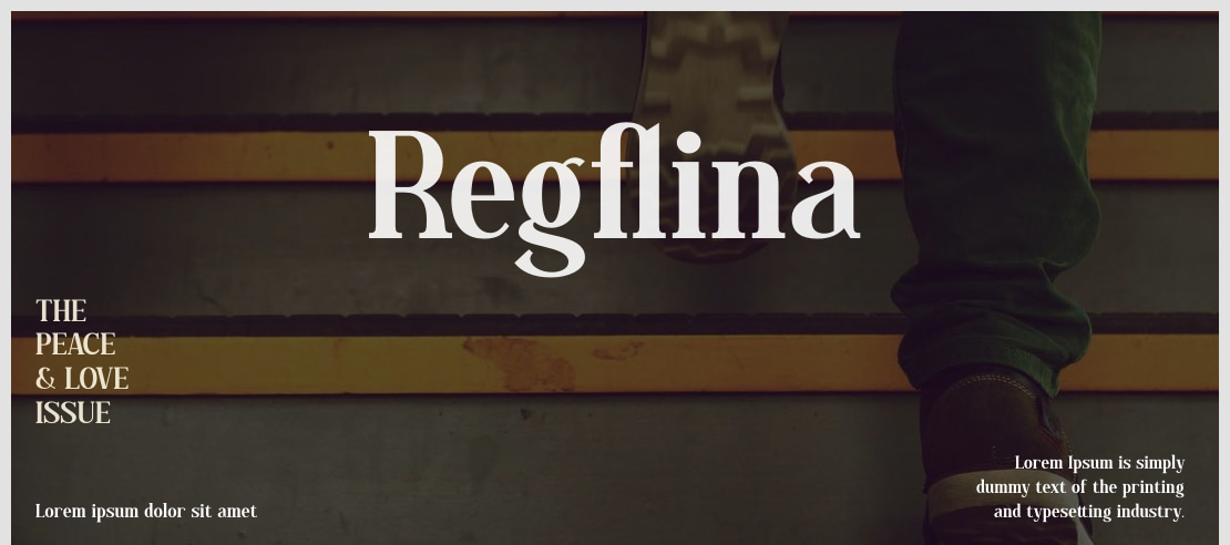 Regflina Font