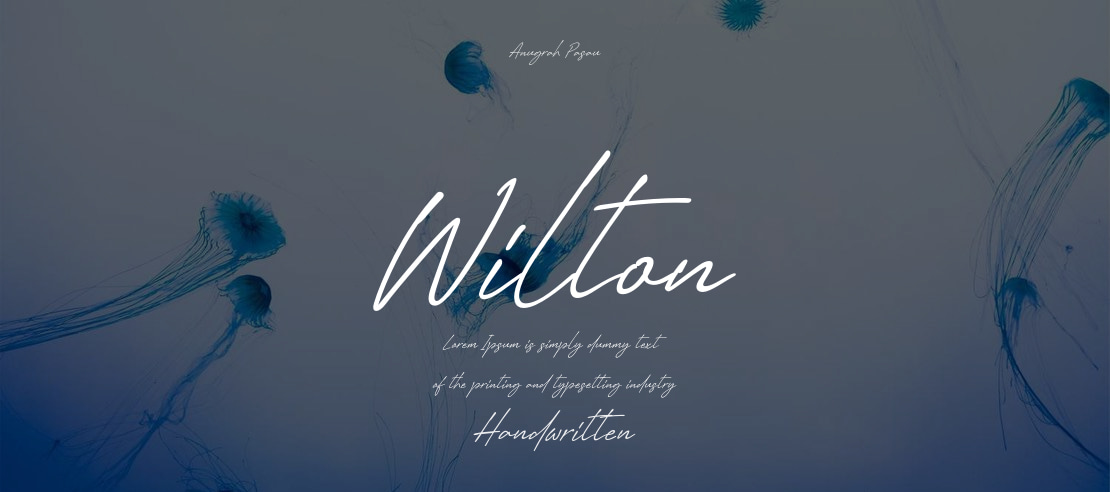 Wilton Font