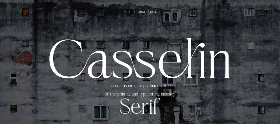 Casselin Font