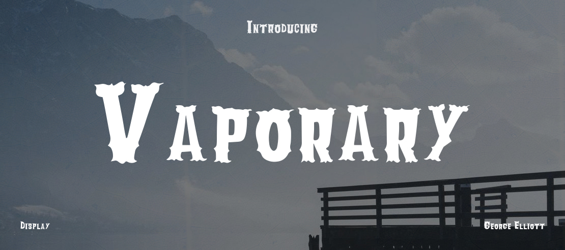 Vaporary Font